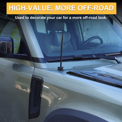 Carbon Steel Hood Spotlight Bracket Holder For Land Rover Defender L663 2020+ 10