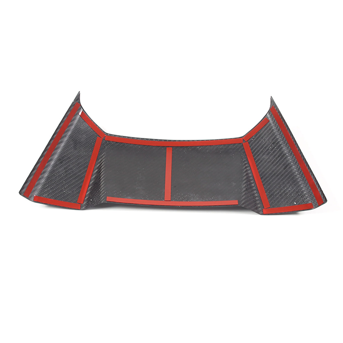 Matte Carbon Fiber Rear Speaker Top Panel Cover For C8 Corvette Coupe 1LT 20-26 15