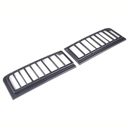 Matte Black Rear Tail Light Lamp Trim Cover Frame Fit For Hummer H2 2003-2009 12