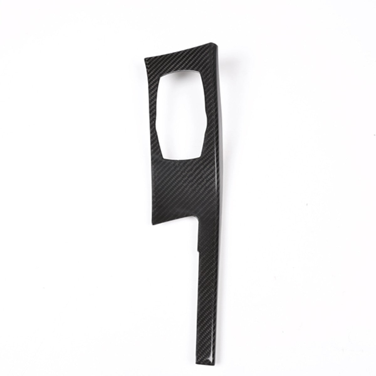 Real Carbon Fiber Center Console Mode Knob Trim For BMW 5 Series G30 2018-22 US 8