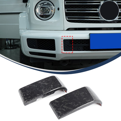 Forged Real Carbon Fiber Front Bumper Cover Trim For Benz G-Class G550 G63 19-24 2