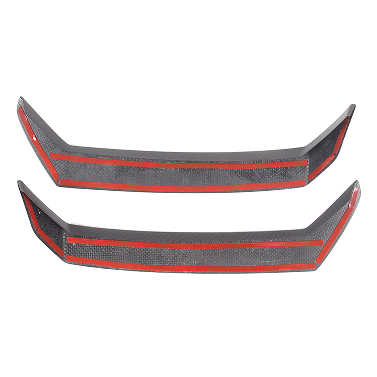 Matte Real Carbon Fiber Front Bumper Cover Trim for LAMBORGHINI URUS 2018-2023 13