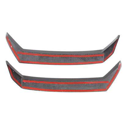 Matte Real Carbon Fiber Front Bumper Cover Trim for LAMBORGHINI URUS 2018-2023 13
