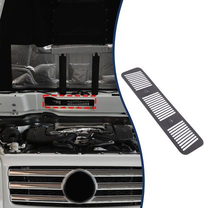Matte Real Carbon Fiber Hood Air Vent Trim Panel For Benz G-Class W463 2006-2018 1