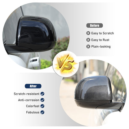Real Carbon Fiber Side Mirror Cover For LR Range Rover Sport L461 Vogue L460 23+ 23