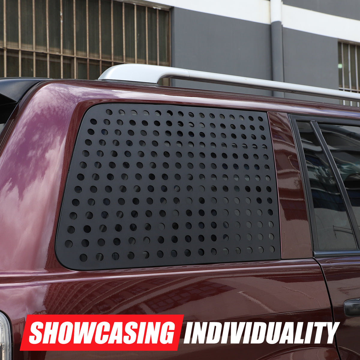 Exterior Rear Quarter Door Window Pillar Cover Trim For Honda Pilot 2003-2008 13