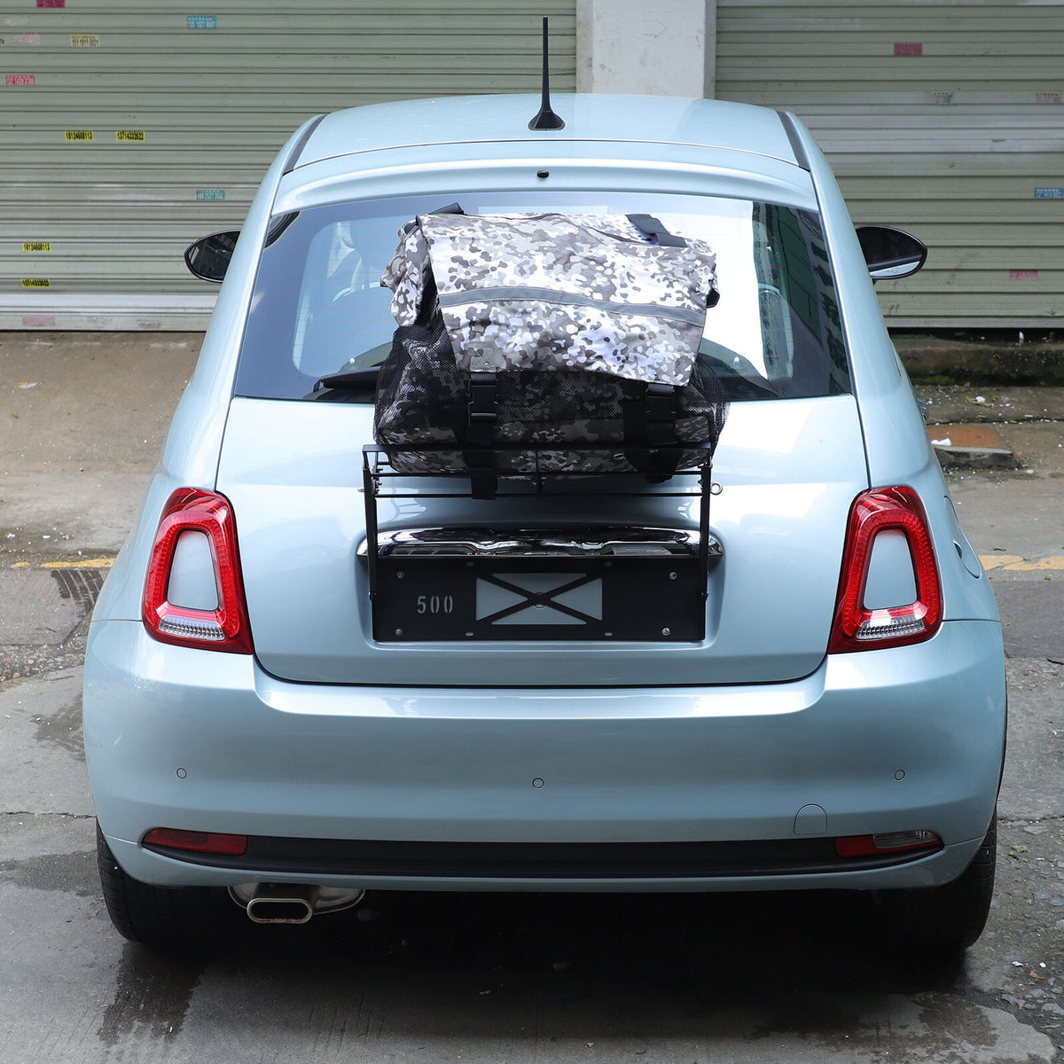 Hitch Mount Cargo Carrier Basket Rear Rack For Fiat 500 2010-2024 US 13