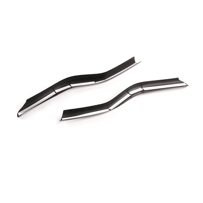 Real Dry Carbon Fiber Rear Bumper Fog Lamp Trim Fit for Ferrari 458 2011-16 7