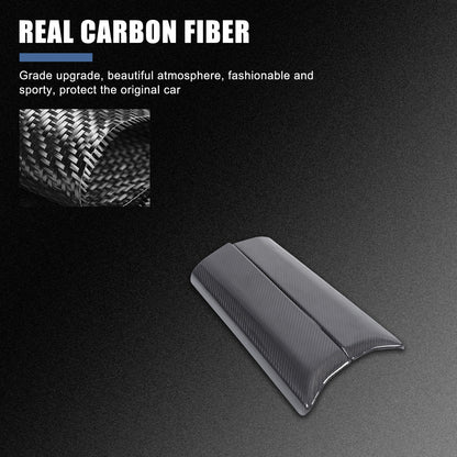 Real Carbon Fiber Center Console Armrest Box Cover Trim For BMW 5 Series G60 24+ 17