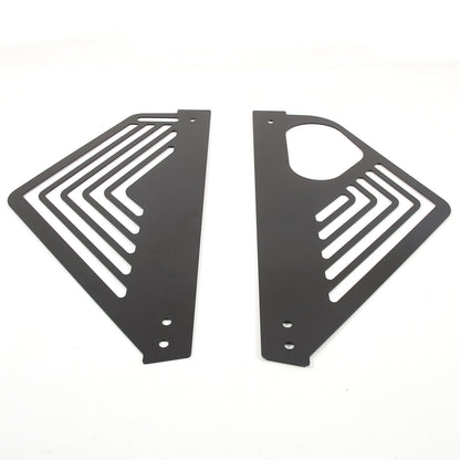 For Corvette C8 Coupe 2020-2026 Black Alloy Car Engine Bay Panel Cover Black 10