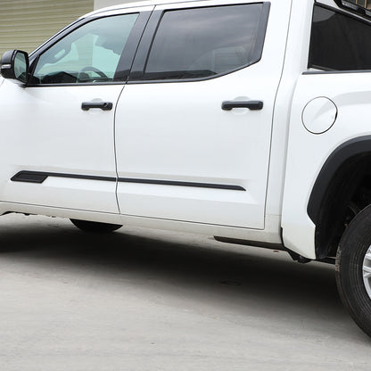 Matte Black Door Side Body Molding Cover Trim For 2022-2025 Toyota Tundra US 12