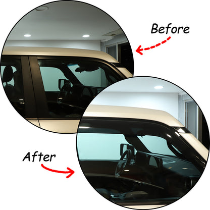 For Lexus GX GX550 2024-2025 Window Visor Vent Shades Sun Rain Guard Black US 7