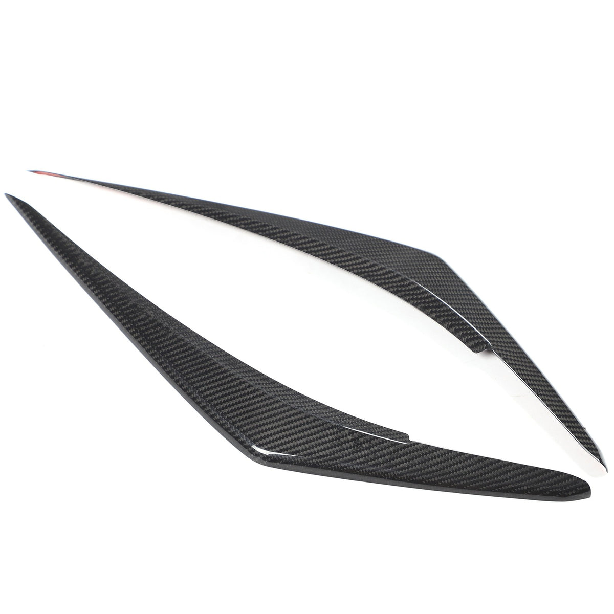 Real Carbon Fiber Front Headlight Eyebrow Trim For Subaru WRX/Levorg 2022-2023 11