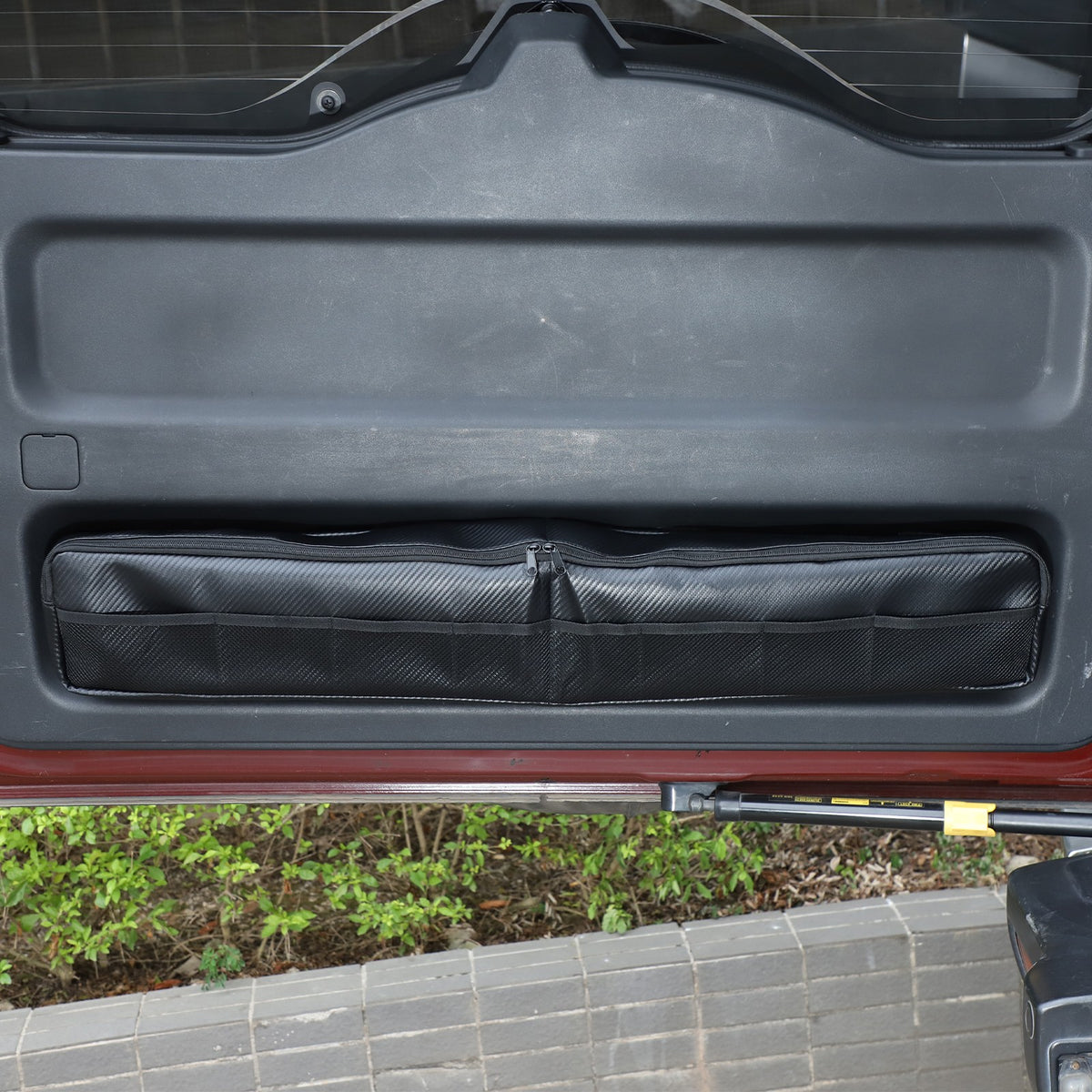 Carbon Fiber ABS Tailgate Trunk Storage Bag Tray For Toyota FJ Cruiser 07-21 US 16