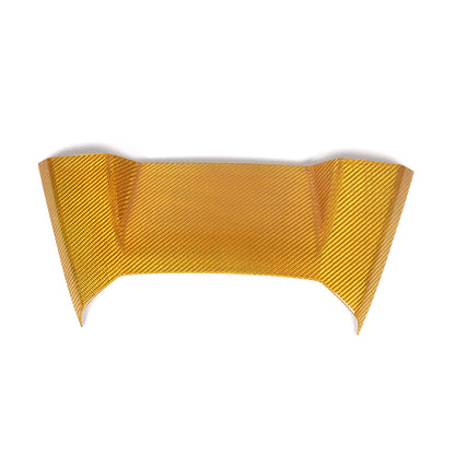 Yellow Carbon Fiber Rear Speaker Top Upper Cover Trim For Corvette C8 Coupe 2026 7
