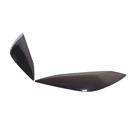 Smoked Black Front Headlight Headlamp Blackout Cover Trim For Corvette C8 20+ US 15