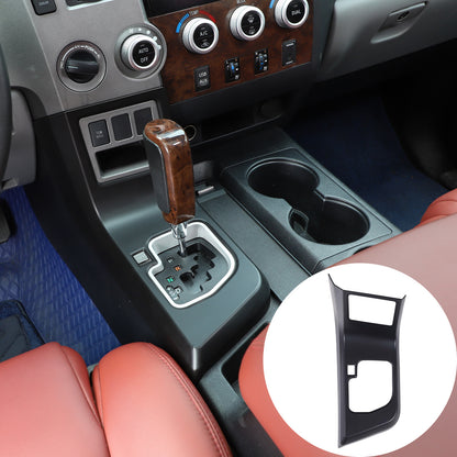 Matte Black Center Console Gear Shift Panel Cover Trim For Toyota Tundra 2007-13 6