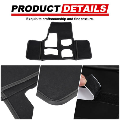 Suede Cloth Center Console Gear Shift Trim Cover For Toyota LC250 Prado 2024+ US 20