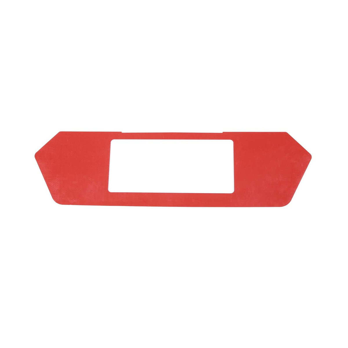 Red Carbon Fiber Rear End License Plate Panel Sticker For Corvette C8 2020-2026 11