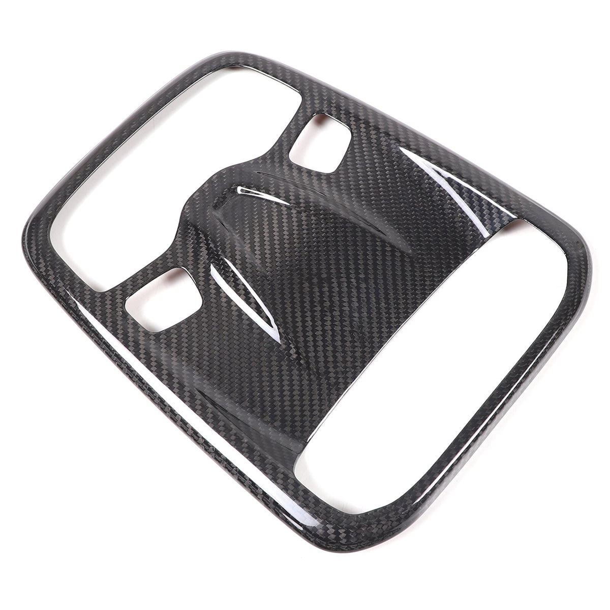 Real Carbon Fiber Overhead Reading Lamp Light Trim For Lotus EMIRA 2021-2025 US 11