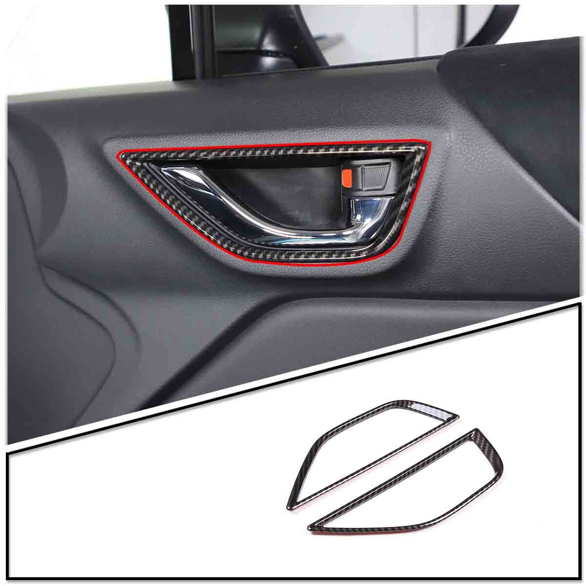 ABS Carbon Fiber Interior Center Console Trim Set For GR86/BRZ 2022-2024 US - Variants 6-10 36