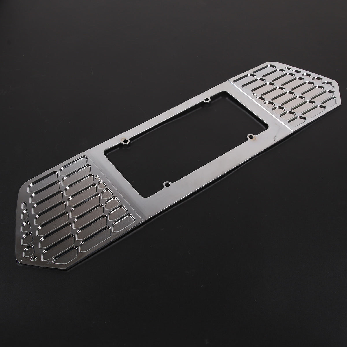 Aluminum Alloy Exterior Hood Engine License Plate Trim For Corvette C8 2020+ US - Variants 11-15 87
