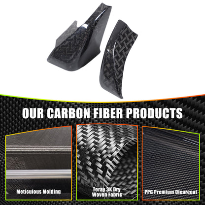 X Real Carbon Fiber Dashboard Console Side Trim For BMW 5 Series G60 2024+ 7
