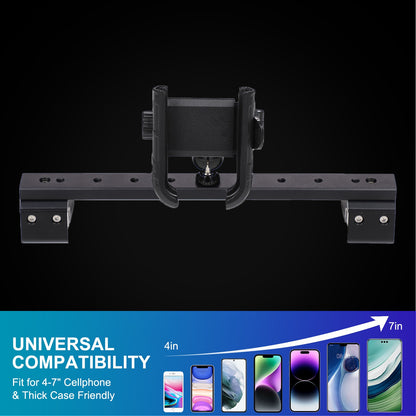U Shape Center Console Phone Holder Bracket For Toyota FJ Cruiser 2007-2021 7