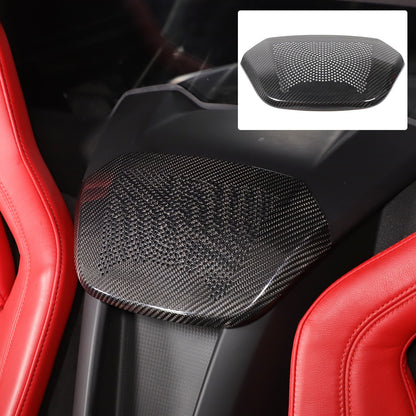 Real Carbon Fiber Rear Waterfall Speaker Grille Trim For Corvette C8 Z51 20+ US 9