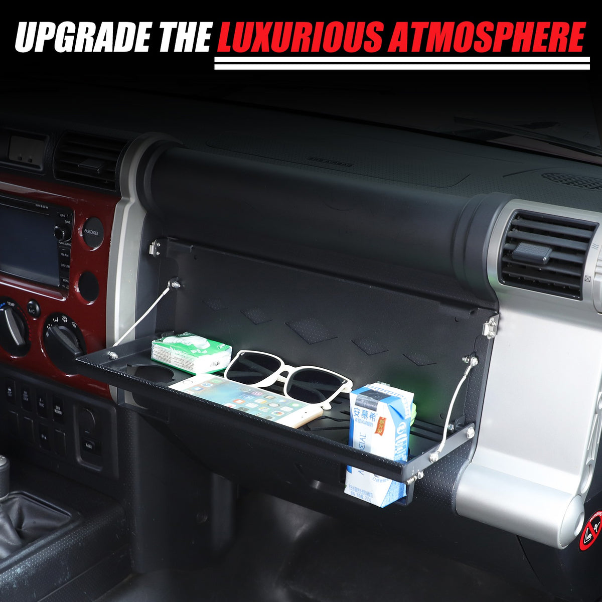 Multi-Functional Storage Rack Molle Panel For Toyota FJ Cruiser 2007-2021 US 16