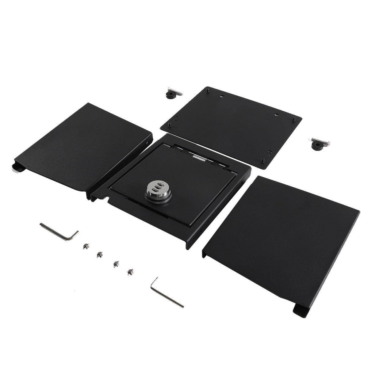 Center Console Safe Storage Box W/Lock For Toyota Tacoma 2016-2023 US 4