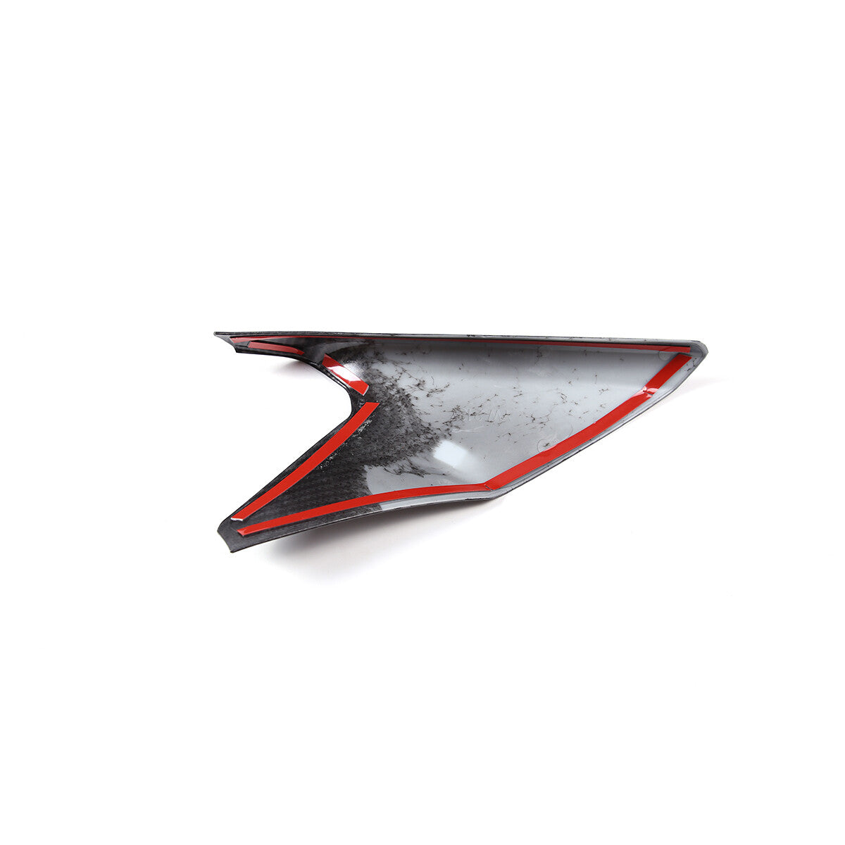 ABS Carbon Fiber Interior Gear Shift Panel Side Trim For Toyota Supra 19-24 3