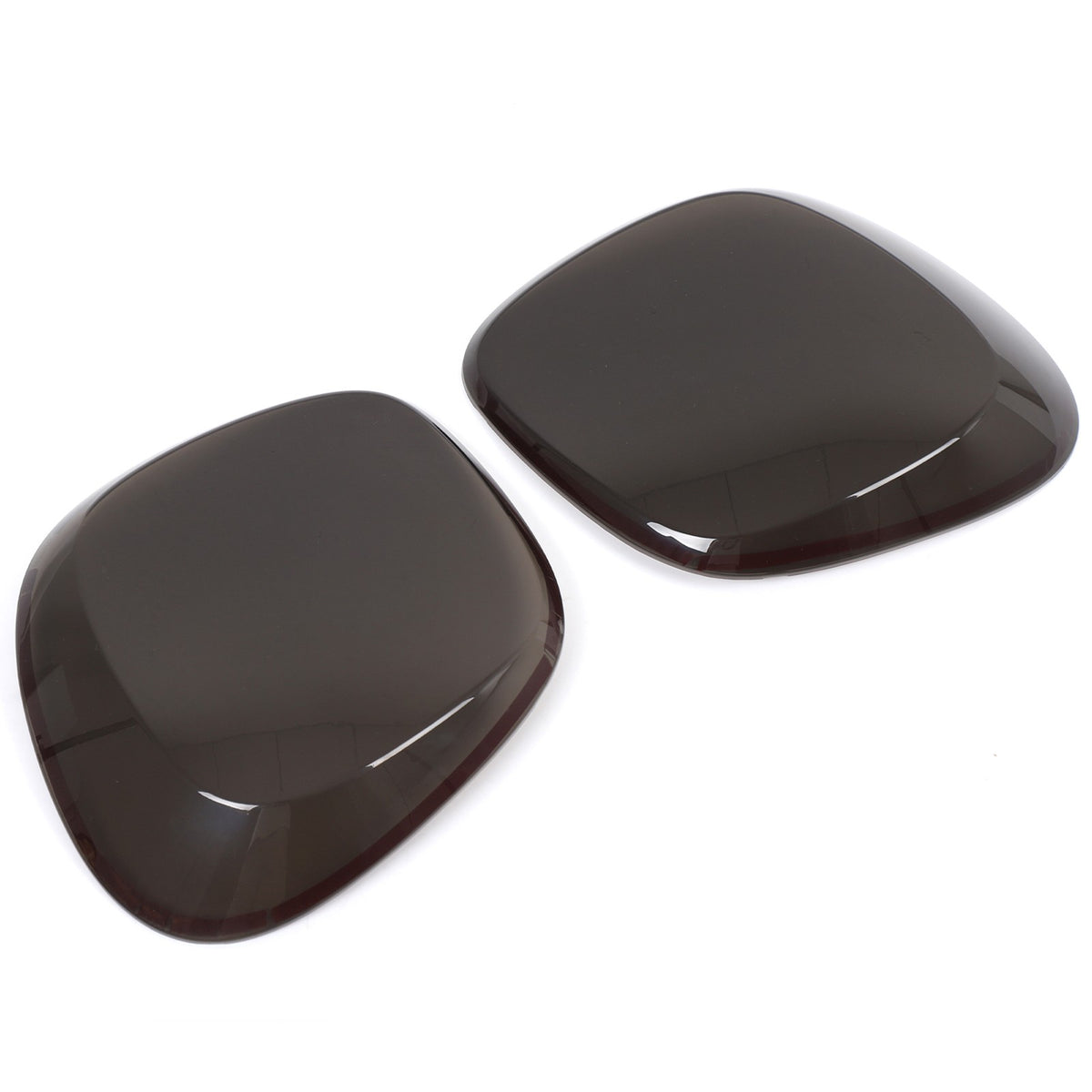 Smoked Black ABS Tail Light Smoke Housing Cover Trim For Benz Smart Fortwo 16-19 14