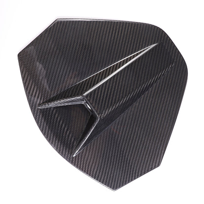 Real CARBON FIBER Rear Decklid Camera Cover For 20-26 Corvette C8 Coupe US 10