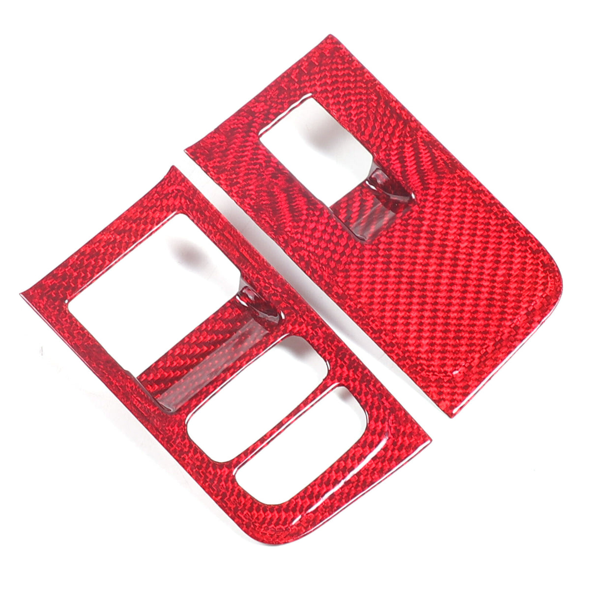 Red Real Carbon Fiber Interior Exterior Conosle Trim Cover For Lotus EMIRA 21-25 20