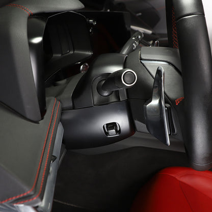 Matte Black ABS Full Interior Set Cover Trim Kit For Corvette C8 2020-25 - Styles 21-25 14