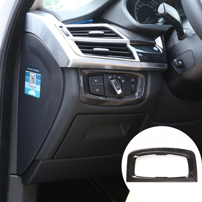 17PCS Real Dry Carbon Fiber Interior Trim Decor Cover For BMW X5 F15 2014-2018 72