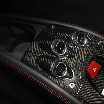 Real Carbon Fiber Car Interior Kit Cover Trim Set For Ferrari 458 2011-2016 12