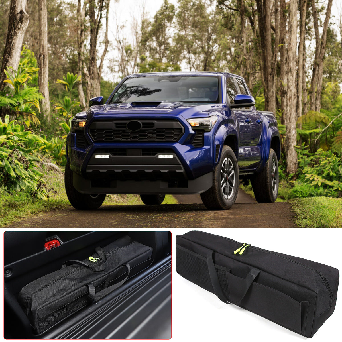 Car Auto Trunk Organizer Rear Seat Storage Bag For Toyota Tacoma 2016-2022 19