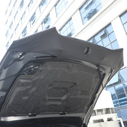 Black Car Bonnet Hood Bra Protector Mask Cover For Mazda MX-5 2016-2023 4