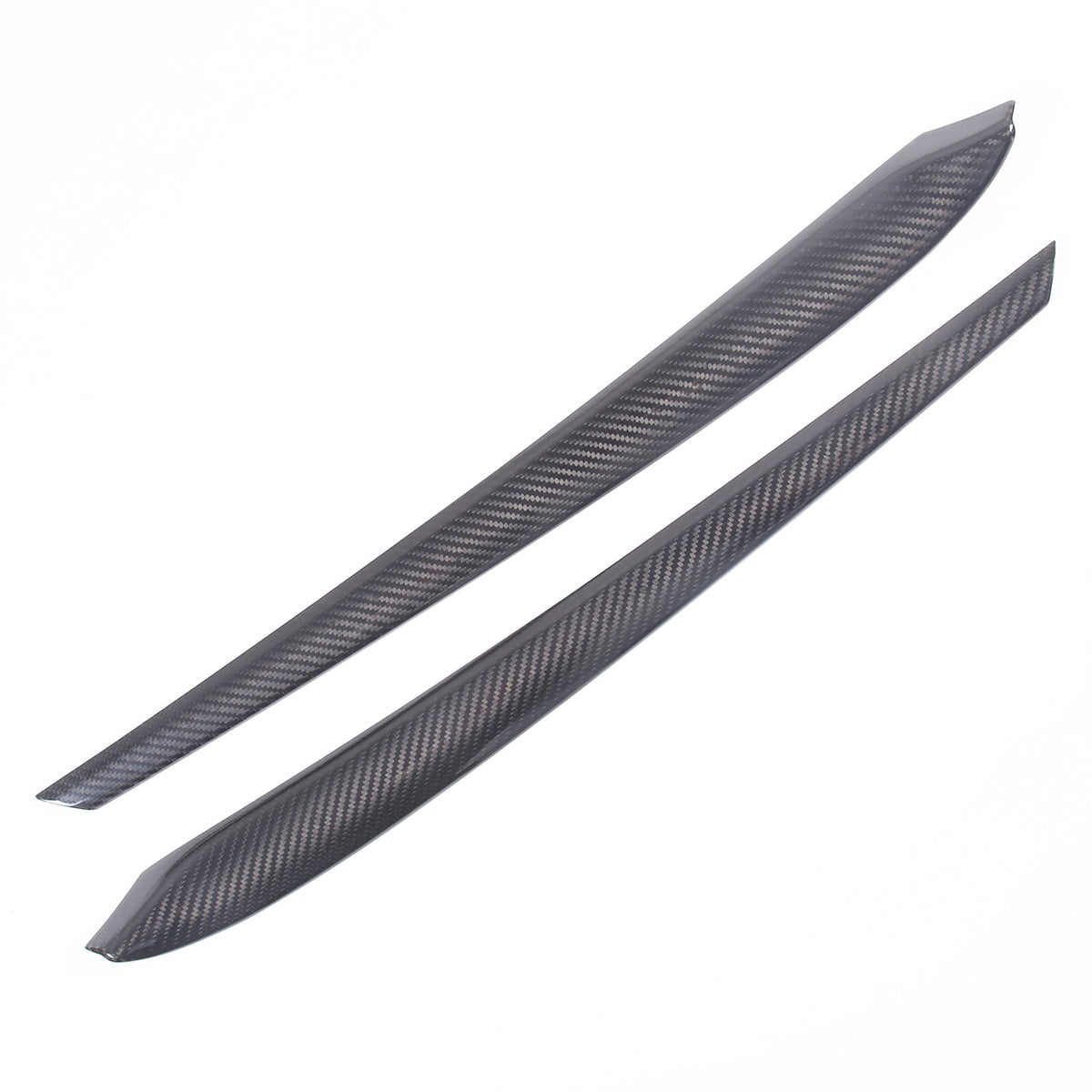 Real Carbon fiber inner door Armrest panel Trim Cover For Tesla Model 3 Y 21-22 10
