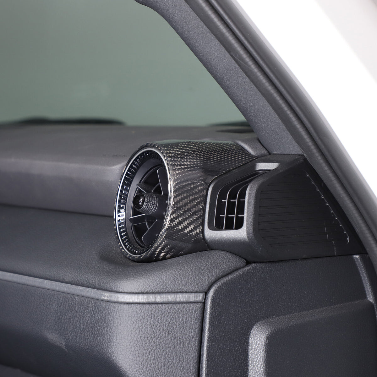 Real Carbon Fiber Side Air Outlet Trim for Toyota Land Cruiser Prado LC250 24+ 10