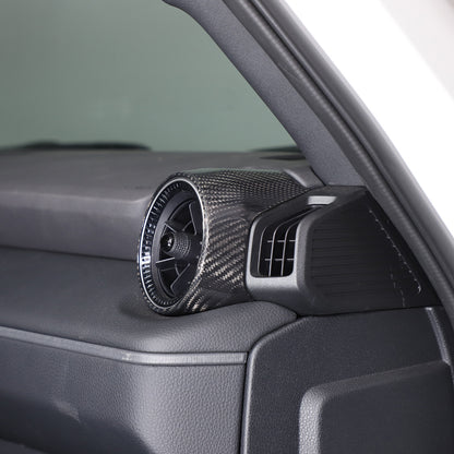 Real Carbon Fiber Side Air Outlet Trim for Toyota Land Cruiser Prado LC250 24+ 10