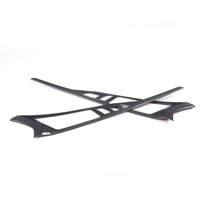 Carbon Fiber Door Handle Panel Trim Cover For BMW 8 Series 840i 850i 2019-22 9