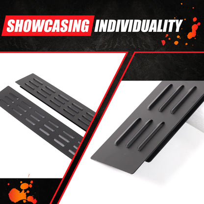 Rear Door Window Louver Air Vent Panel Trim Cover For Toyota Highlander 2022+ 15