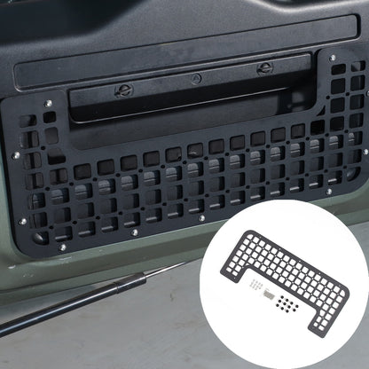 Tailgate Door Rear Cargo Storage Shelf Molle Panels For Land Rover Defender 20+ 2