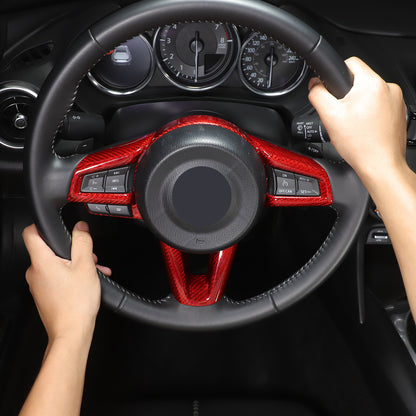 Red Real Carbon Fiber Interior Full Interior Trim For Mazda MX-5 Miata 2016-2026 - Variants 1-5 24
