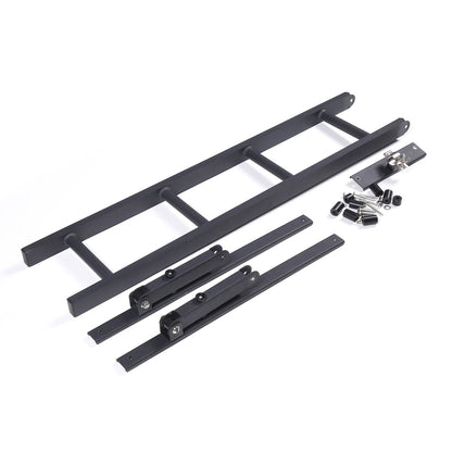 Black Alloy Truck Step Stair Tailgate Foot Ladder for TOYOTA TUNDRA 2007-2021 US 17