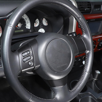 Matte Black ABS Interior Full Set Cover Trim Kit Set For FJ Cruiser 2007-2021 - Variants 1-5 18