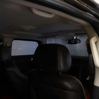 8pcs Foldable Large Sun Shade Truck Car Windshield Visor For Hummer H3 05-09 US 3